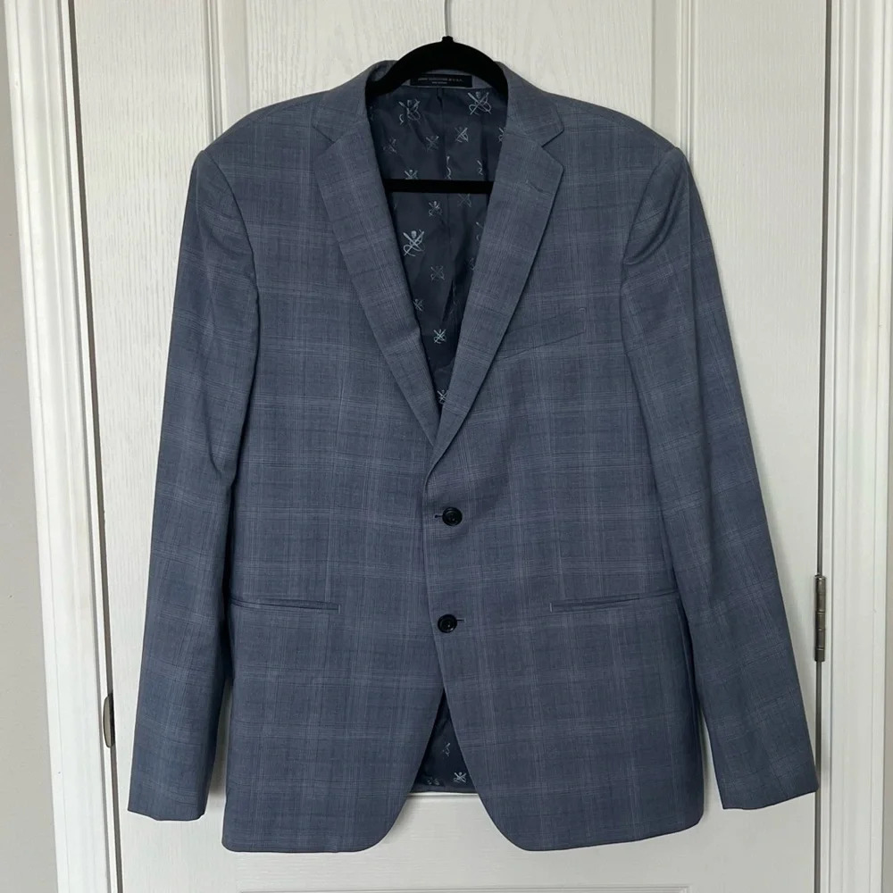 John Varvatos Plaid Blazer